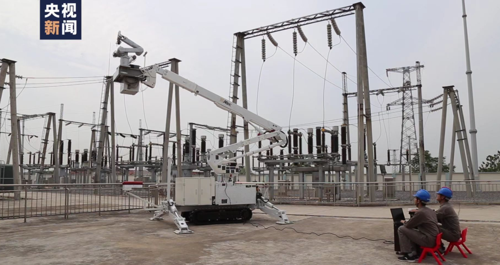 案例3-湖北电科院110kV变电站带电作业机器人项目02